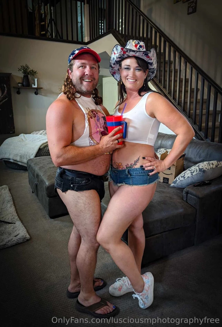 Good morning we had so much fun at the white trash party last night 