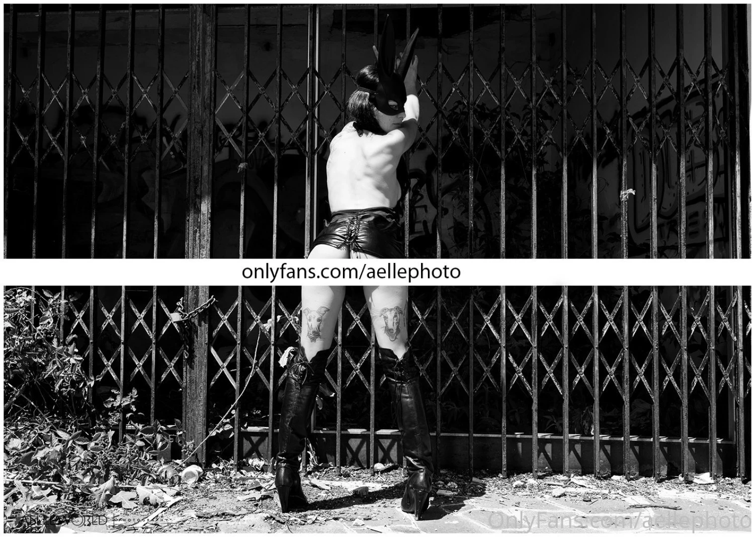 Simona black rabbit and bondage set - preview - part 1 