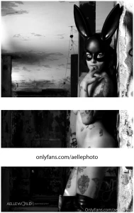 Simona black rabbit and bondage set - preview -