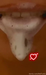 Good morning saliva spit