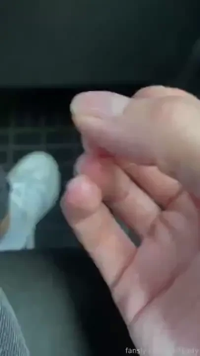 The driver appreciated the smell in the cabin socks smell feet soles part 7 