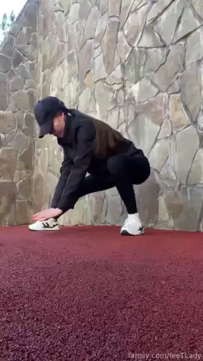 The old sneakers are waiting for a new owner and the new ones are 