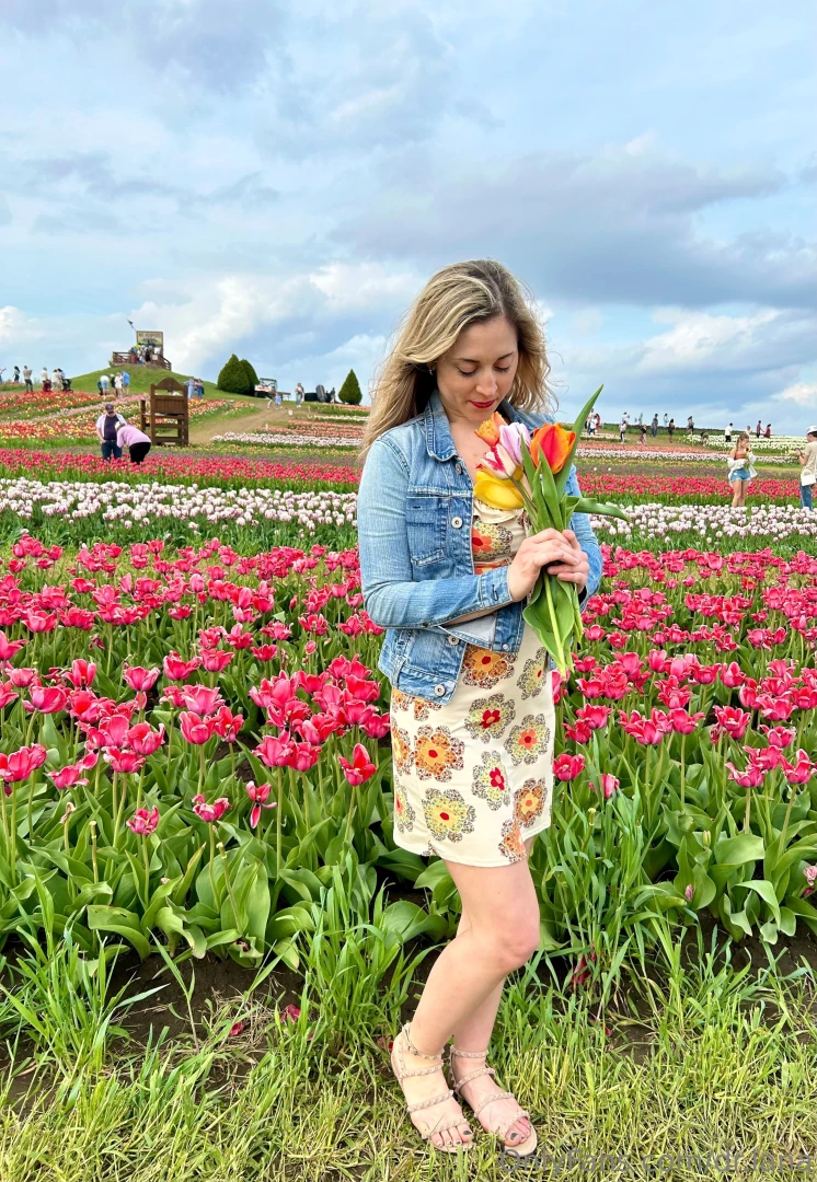 When you stop and smell the flowers life is sweet witness the 