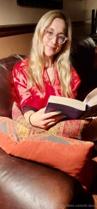 I love curling up with a good book before bed sweet dreams part 1