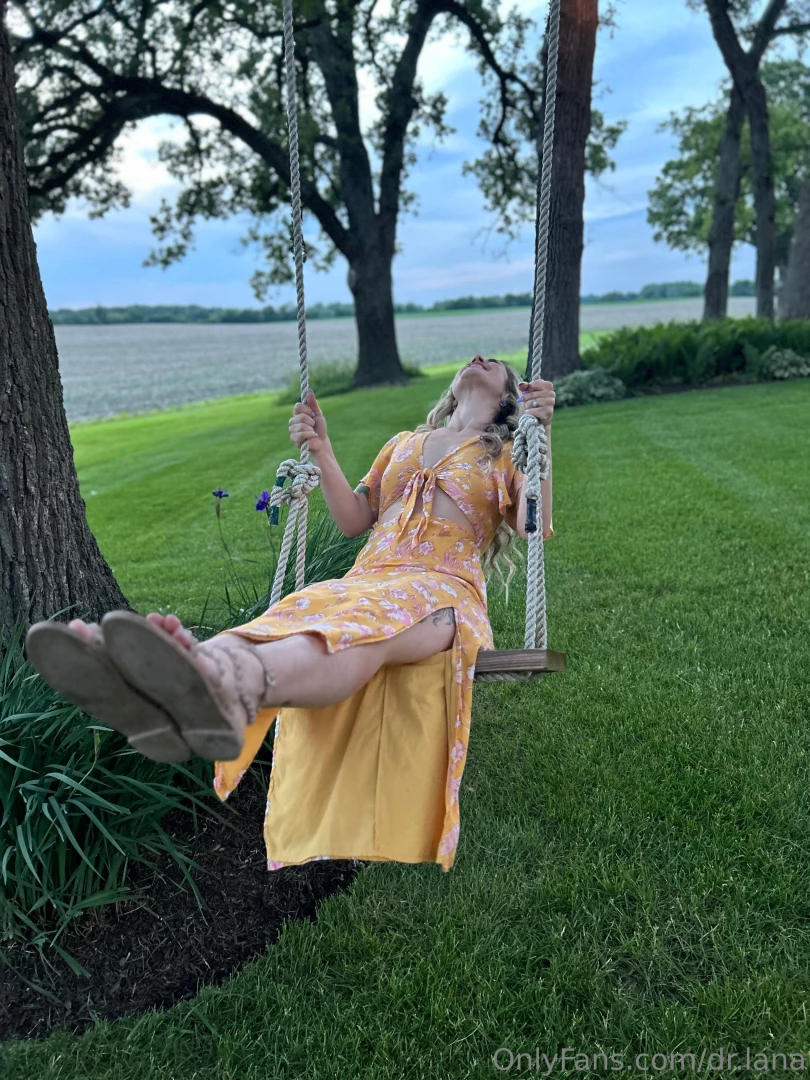 Catch me out in nature under the trees 