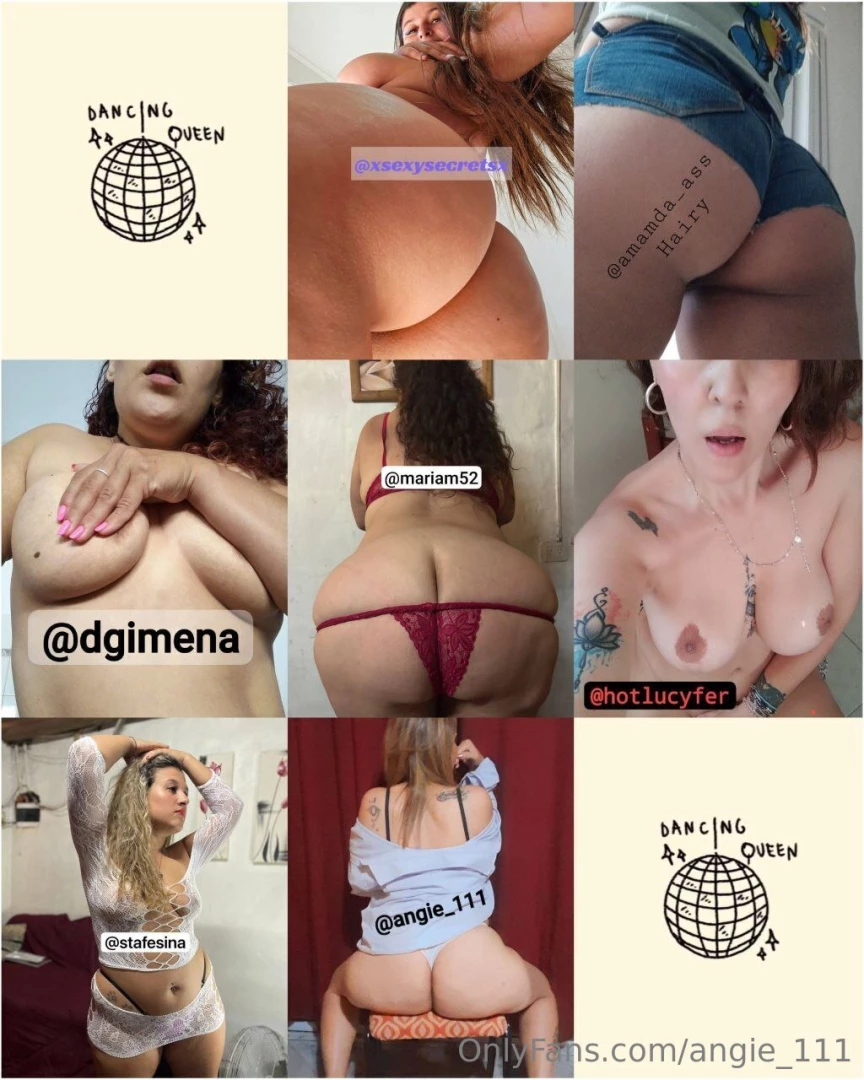 Best juicy ass in the web xsexysecretsx amanda_ass dgimena mariam52 