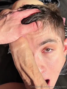 Boy jacob was already on all fours ready to be used i m daddy s little