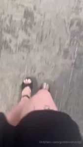 When you re doing the walk of shame leaving his apartment in the