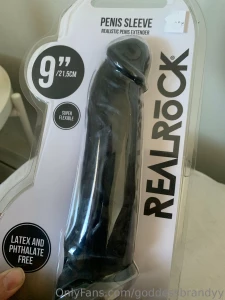 Got a new cock extender i m hoping it s better than the last we re