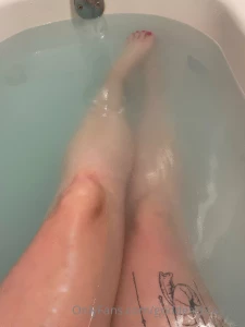 Took a steamy and relaxing bath this evening my skin is so soft even
