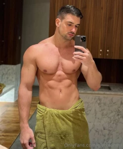 There is a monster under that towel would you sneak peak