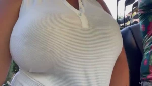 Bumpiest cart path ever