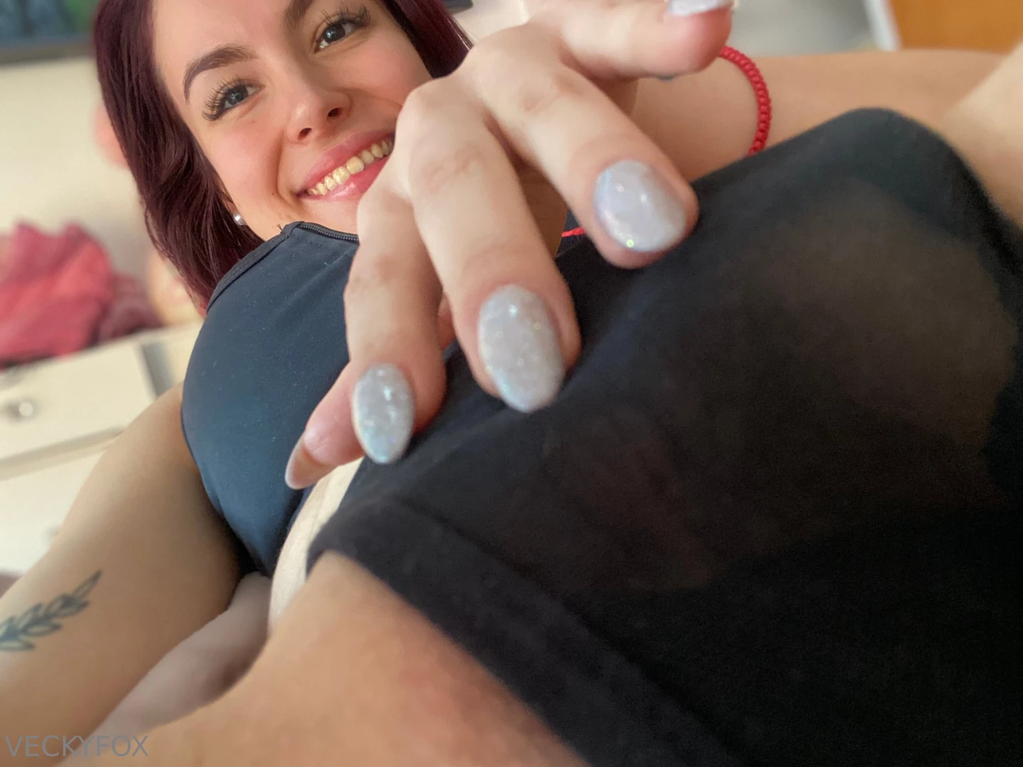 My transparent lingerie lets you see my clitoris but my blocked photos 