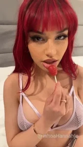 Wanna give me something else to suck on