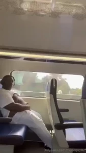 In the train