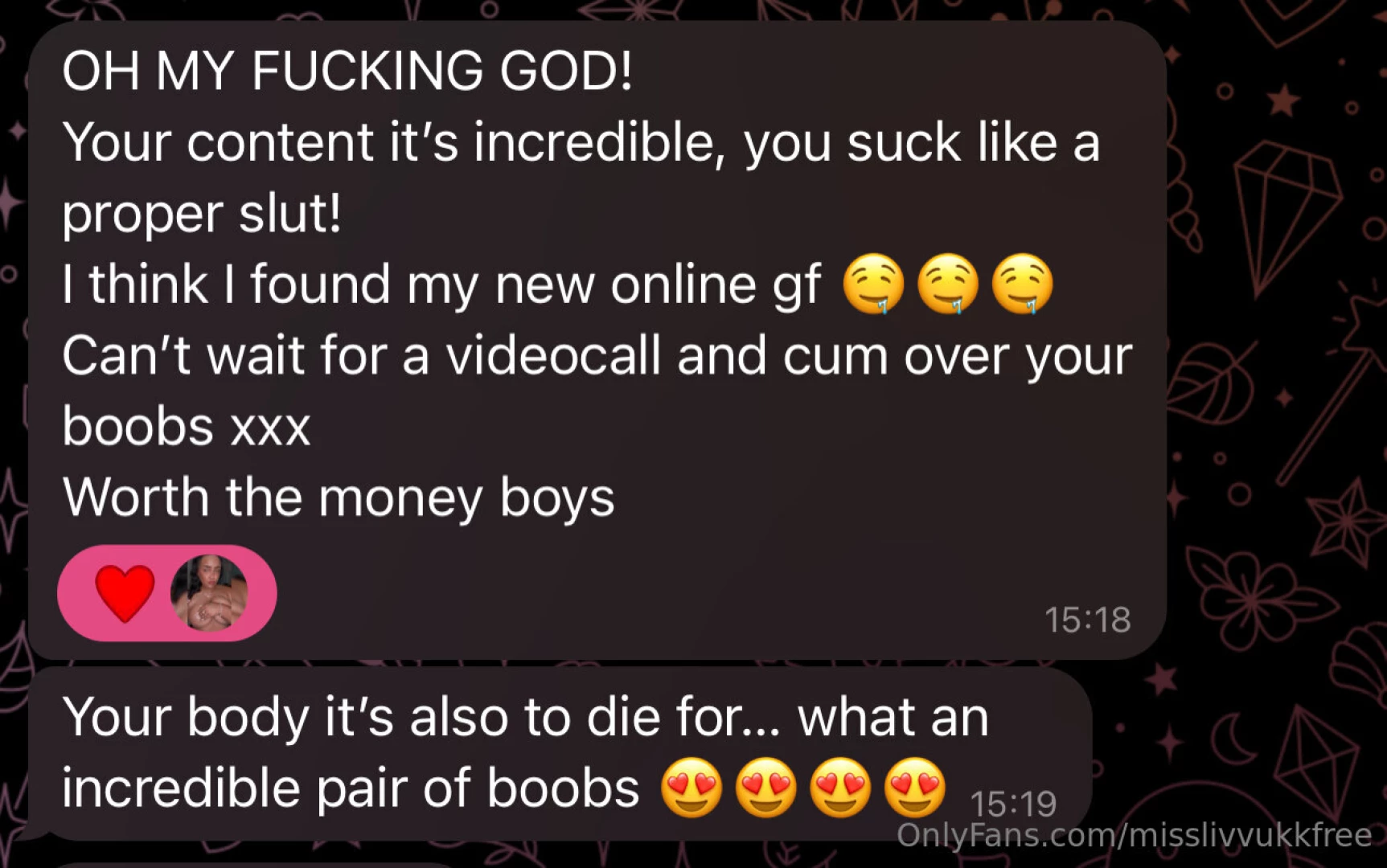 More reviews message me to purchase any of my ppv content i have so 