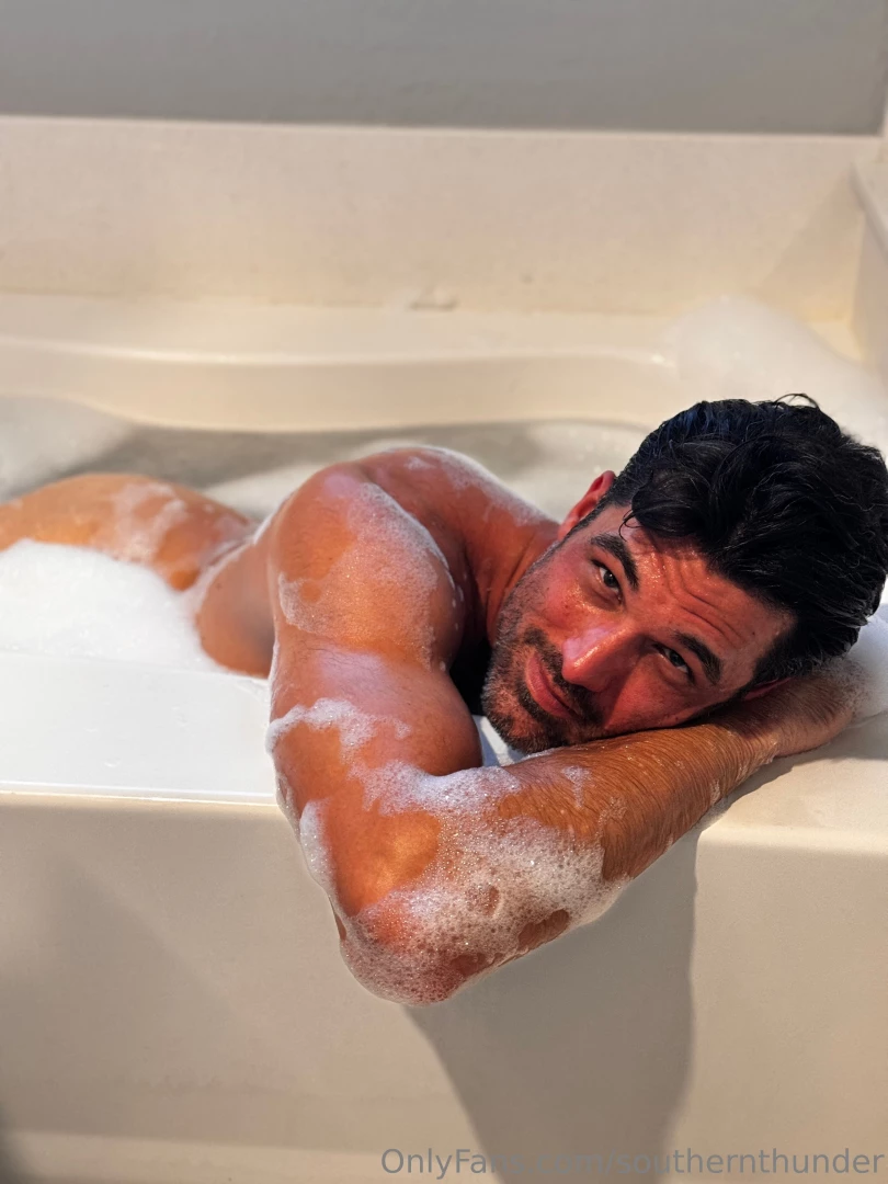 Care to join me in this sea of bubbles 