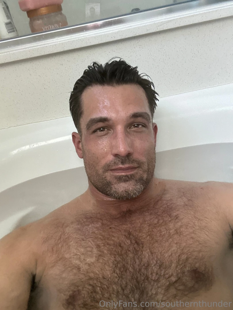 All this bath is missing is good company would you join me 