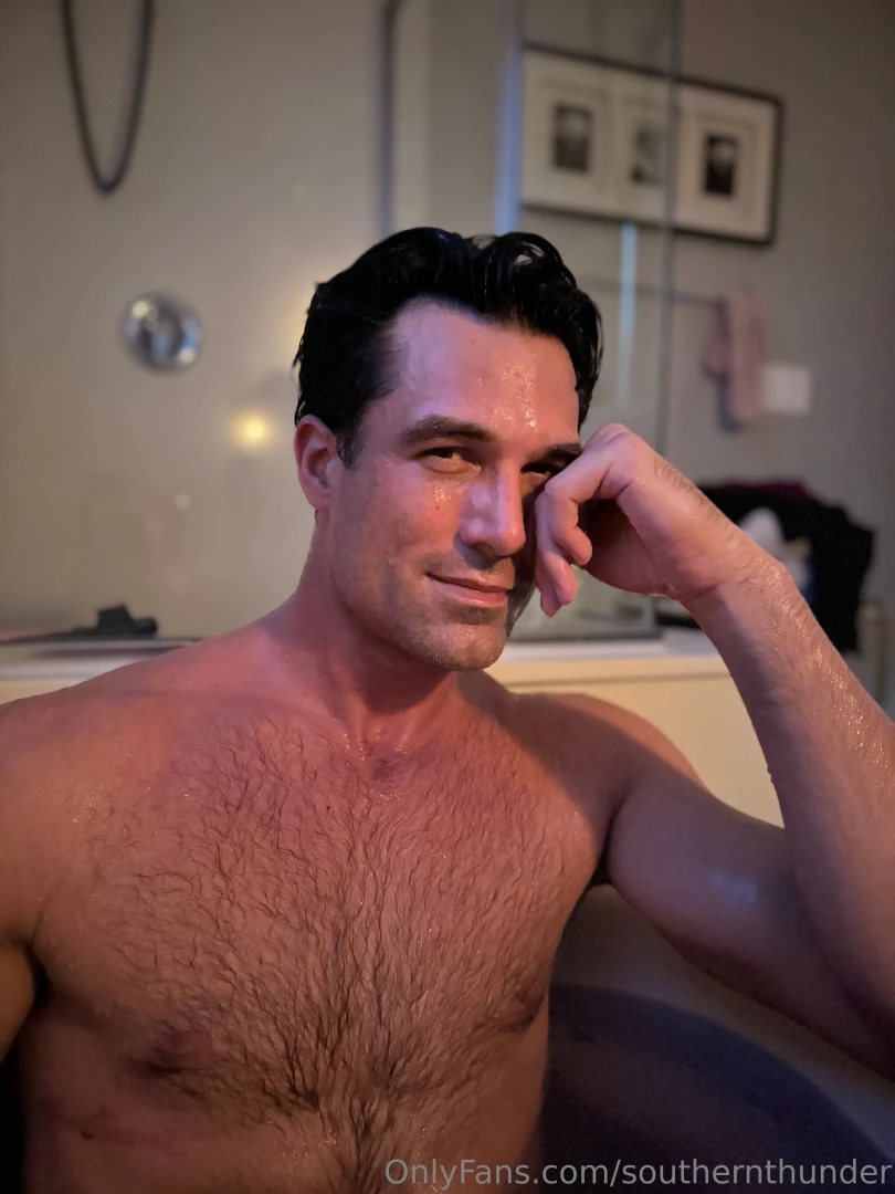 Washing off alllll those dirty thoughts 