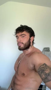 All cleaned up but don t want to get dressed yet hahah