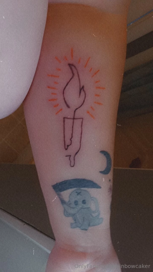 New tattoo and a hair cut 
