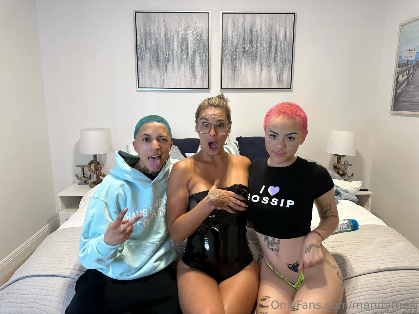 Ggg threesome have you every heard of the song 3 musketeers by 