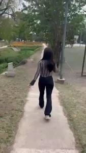 Are you following me on the street