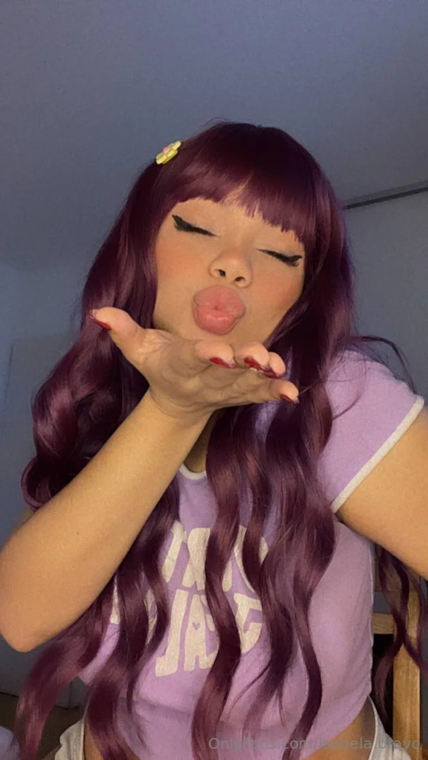 I send you a kiss you decide where the kiss goes 