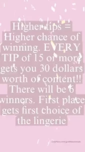 Lingerie giveaway i ve got an exciting campaign for you i will be part 2