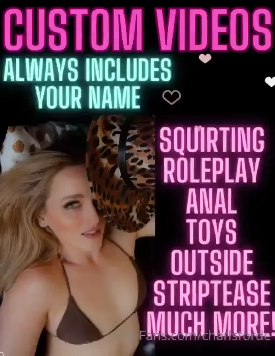 I d love to make you a custom video 