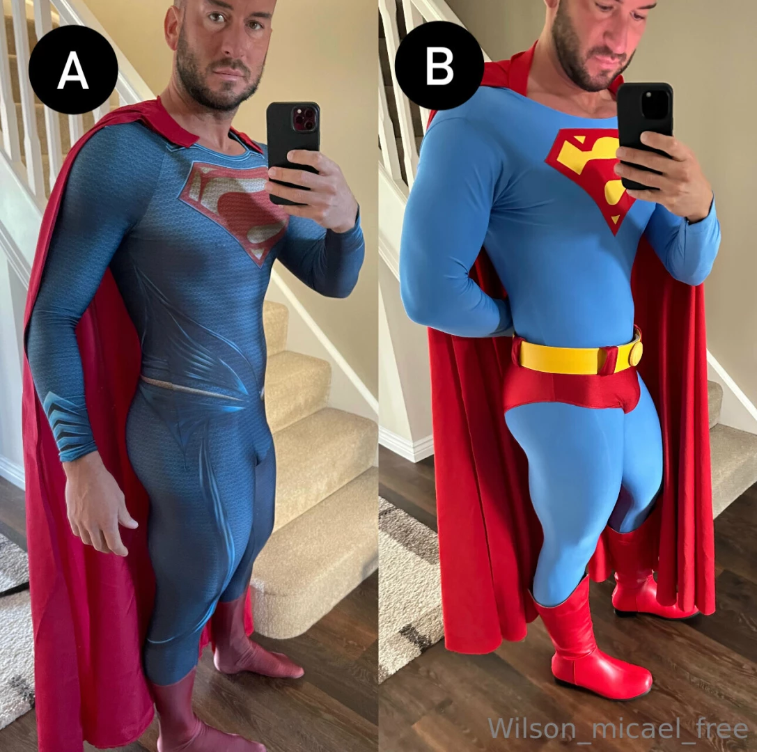 A or b for superhero sunday content this weekend 