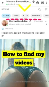 How to find my videos