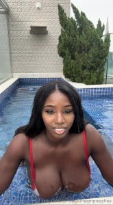 Watch my heavy breast shake and float in the water don t you think part 1