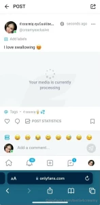 Swallowed his whole nut posted on my uncensored