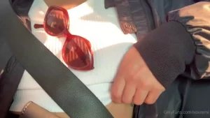 My uber saw me do this