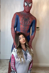 Into the spider-verse spider-gwen amp spider-man bj facial video