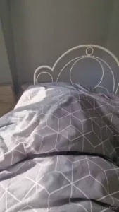 Woke up not being able to find molly suddenly i felt something
