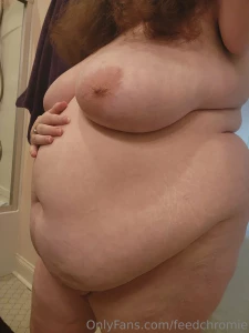 Eep my gut is out of control it sticks out so much further past my