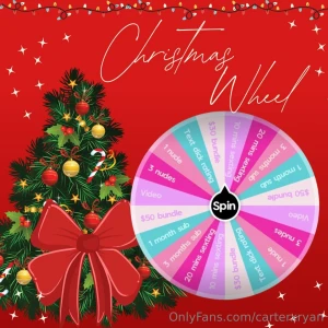 Christmas spin wheel just added new prizes 10 - 1 spin 15 - 2 spins 7