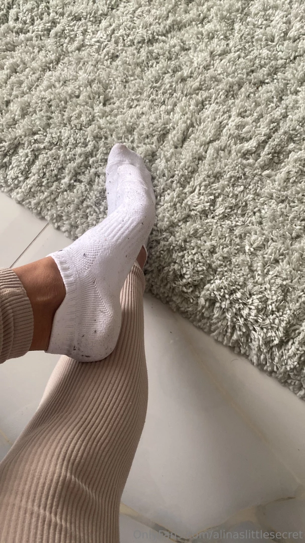 Who wants to see a sock removal after the gym part 1 