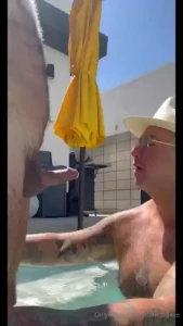Love spending time in the pool