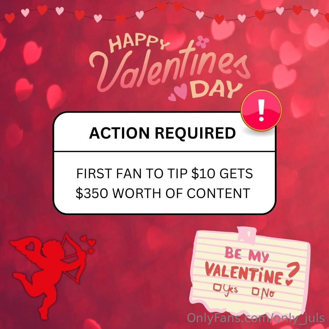 Be my valentine babe the first to tip 10 gets access to exclusive 