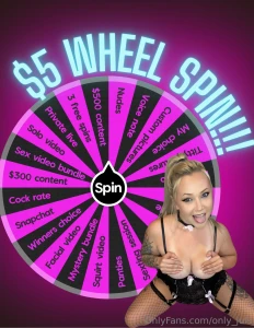 5 wheel spin