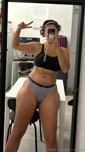 After gym muscles coming surprise at the end