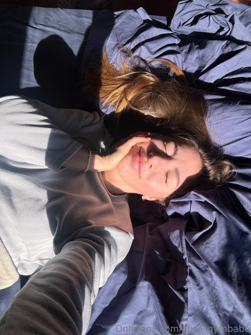 The happiness of just being yourself not to be someone else to savor 