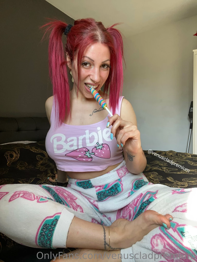 Watch and be conquer by my feet while i lick and pacifier my lollipop part 1 