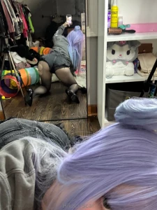 Wanted the splash of color just to be my hair today who s up for part 2