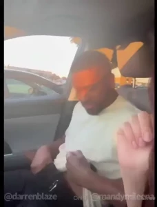 So i m in the mall parking lot and this guy darrenblaze accuses me of