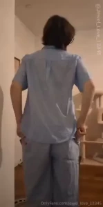 Cozy pajamas and no panties