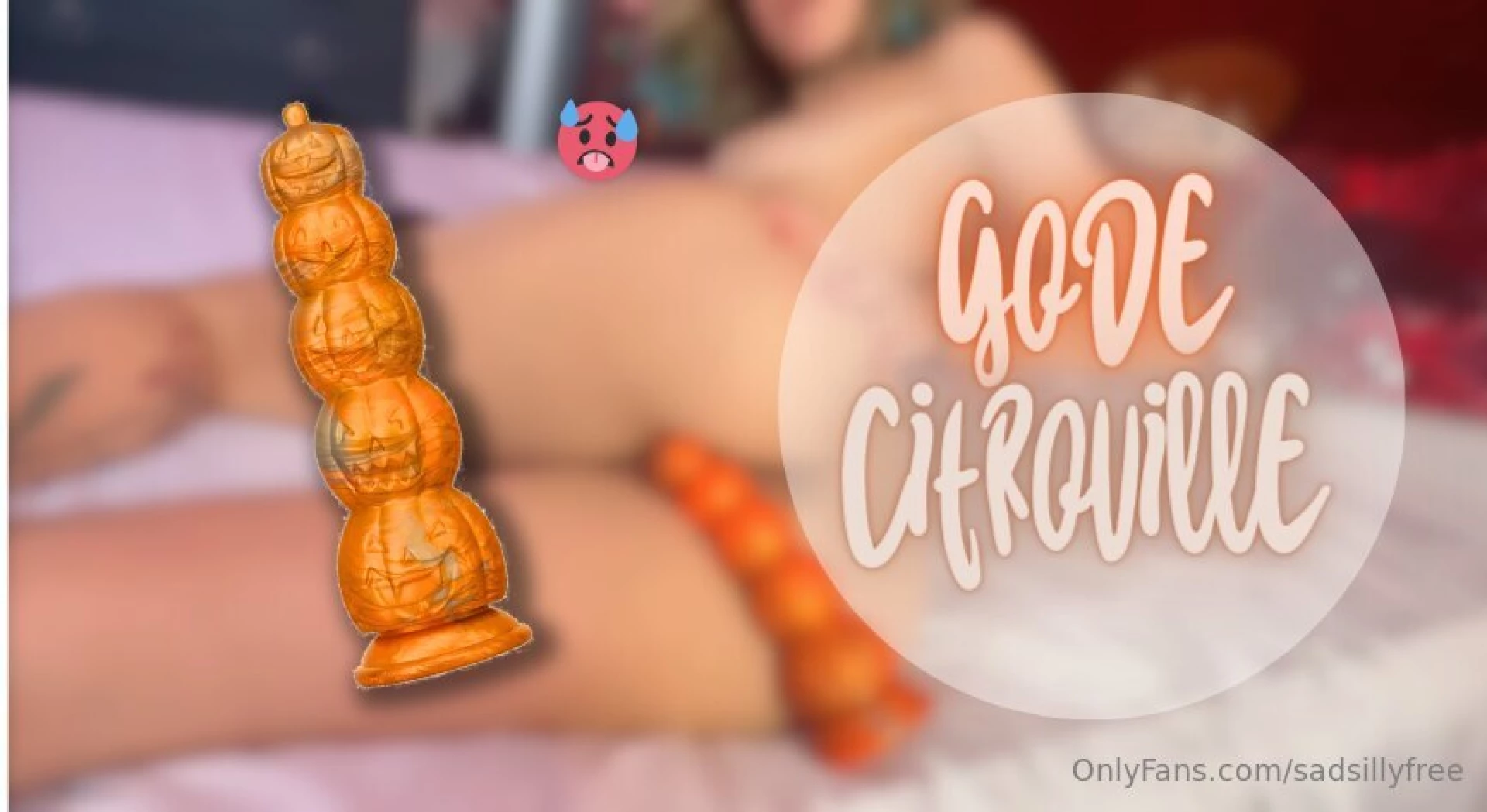 Je sais que ce n est plus halloween mais j aime tellement ce gode je 